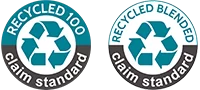 The fabrics to be used for your brand are RECYCLED BLENDED® Certificates are available.