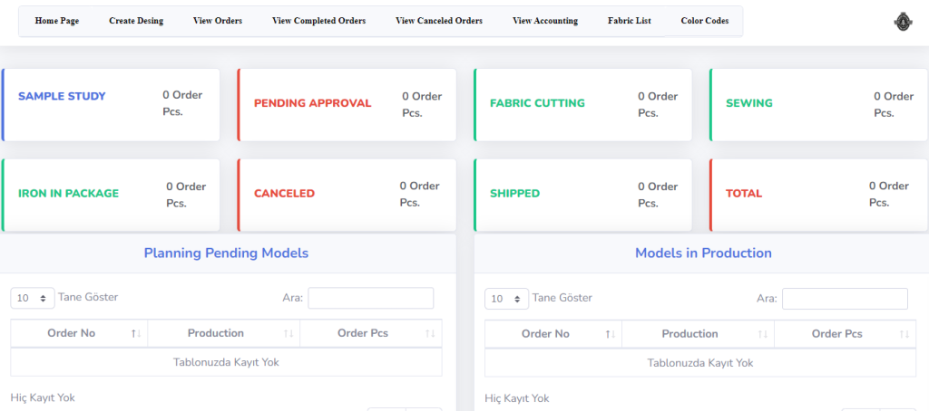 One of the biggest reasons that enables us to offer better prices than our competitors is that all production stages from cutting to sewing, from packaging to control are instantaneous 24/7 thanks to the Customer b2b panel.